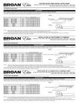 Broan  BRRML7030S  Installation guide