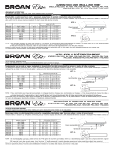 Broan  BRRML7030S  Installation guide