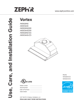 Zephyr AK9034AS Use, Care And Installation Manual