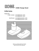 Kobe CHX3830SQB-2 User manual
