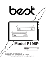 Best P195P2M70SB P195P Installation-Guide