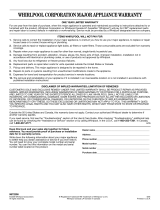 Whirlpool WPGX900QPPS Warranty