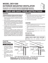 Viking VCWH56048BU Installation guide