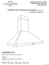 Cavaliere  AP238-PS13-30  Installation guide