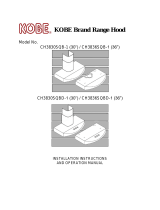 Kobe CH3830SQBD1 Manual PDF