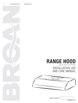 Broan  BCDF136SS  User manual