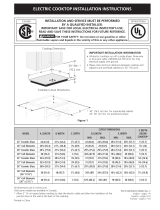 Frigidaire FFEC3624PB Installation Instructions (English)