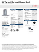 Bosch HCP30651UCX Product Datasheet