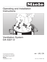 Miele 28532158USA Operating instructions