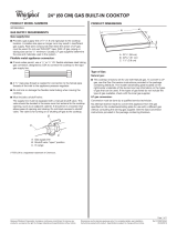 Whirlpool WCG52424AS Dimensions Guide