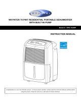 Whynter RPD-702WP User manual