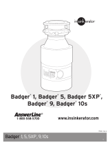 InSinkErator BADGER 1 User manual