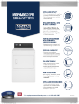 Maytag MDG20MNBWW User guide