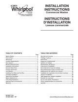 Whirlpool CAE2745FQ Installation guide