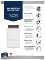 Maytag Commercial MDE20MNAYW User guide