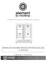 Element by Vinotemp EL-30SWCB2D Owner's manual