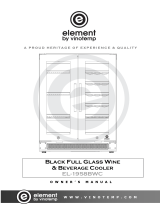 Element by Vinotemp EL-1958BWC Owner's manual