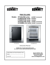 Summit  SCR600BLPUBBISHADA  User manual