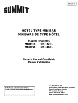 Summit MBH31B User manual