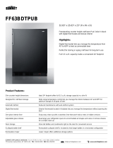 Summit Appliance FF63BDTPUB Specification