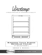 Vinotemp VT-BC54TSSM-L Owner's manual