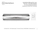 WarmlyYours ERT240-1.5x25 Manual and Installation Guide