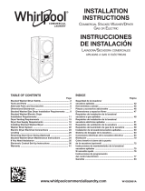 Whirlpool  CET9000GQ  Installation guide