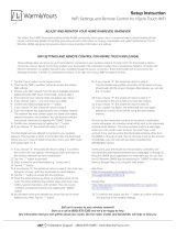 WarmlyYours  UWG4-4999  Installation guide