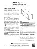 Amana  WS924D1  Installation guide