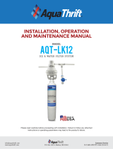 AquaThrift  AQT-LK12  Installation guide