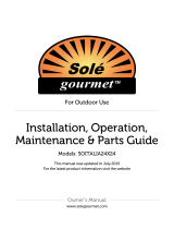 Sole  ITALIA2424-PKG  Owner's manual