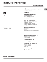 Nordmende WDI651WH User manual