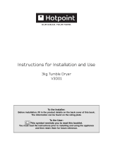 Hotpoint V3D01P User manual