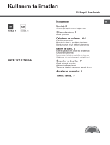 Hotpoint NMTM 1911 F (TK)/HA User guide