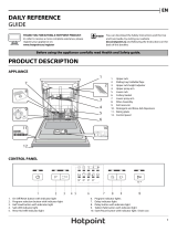 Hotpoint HFC2B+26C Full Size Dishwasher Owner's manual