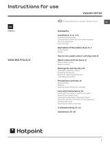 Hotpoint WDD 960 G (UK).C User guide