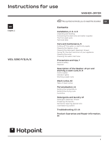 Hotpoint WDL 5290 P (UK) User guide