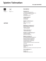 Hotpoint LBF 520 X TK/HA User guide