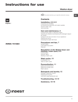 Indesit XWDA 751680X W UK User guide