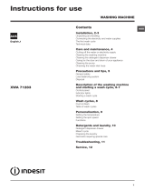 Indesit XWA 81283X W AUS User guide