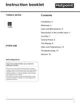 Hotpoint FTVFG 65B GG (UK) User guide