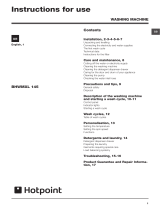 Hotpoint BHWMXL 145 UK User guide