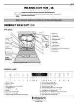 Hotpoint HIP 4O23 WGL O User guide