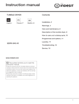 Indesit EDPA 945 A1 ECO (EU) User guide