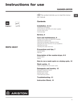 Ariston RDPG 96207 SX 60HZ Daily Reference Guide