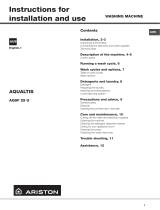 Ariston AQ9F 29 U.1 (AUS)/V User guide