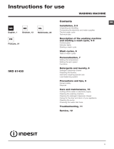 Indesit IWD 61430 (EU) User guide