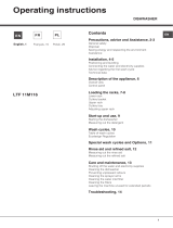 Indesit LTF 11M116 OC EU User guide