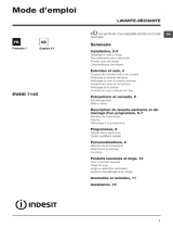 Indesit EWDD 7145 W FR User guide