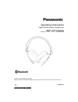 Panasonic RP-HTX90NE-K Owner's manual